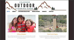 Desktop Screenshot of cooutdoorschool.com